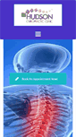 Mobile Screenshot of hudsonchiroclinic.com